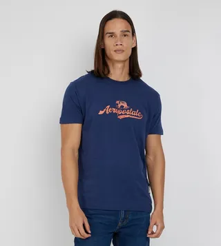 Aero Men's Logo Printed T-Shirt