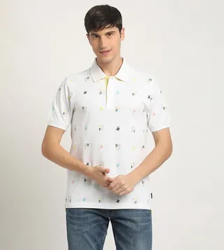 Logo Embroidered Polo T-Shirt
