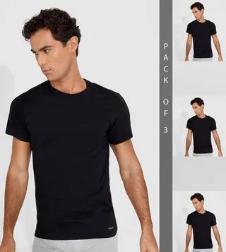 3 Pack T-shirts - Cotton Classics