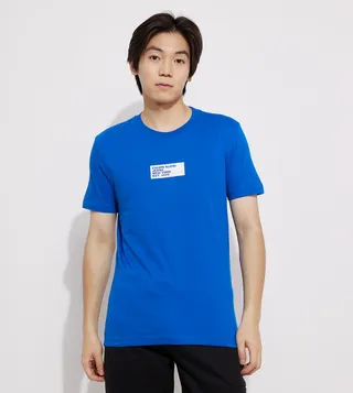 Logo Printed Crew Neck T-Shirt