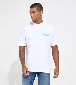Logo Printed Crew Neck T-Shirt