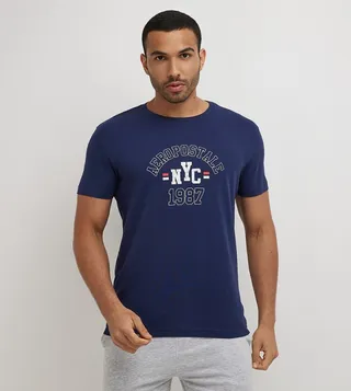 Aero Men's Logo Printed T-Shirt