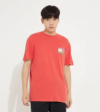 Signature Print Classic Casual T-Shirt