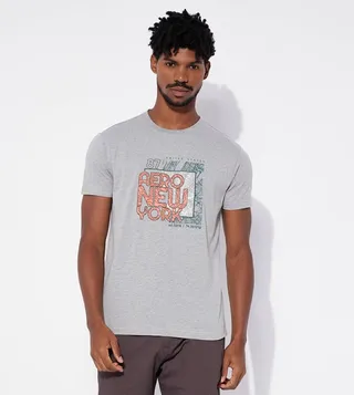 Aero Guys Graphic Print Short Sleeves T-Shirt