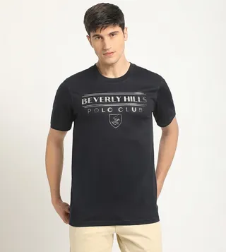 Logo Printed Crew Neck T-Shirt