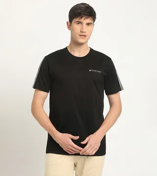 Logo Printed Crew Neck T-Shirt