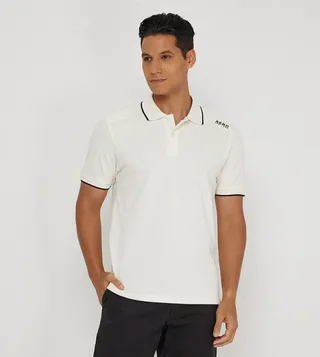 Aero Guy’s Contrast Collar Polo T-Shirt