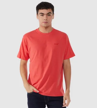 Red Tab™ Logo Embroidered Vintage T-Shirt