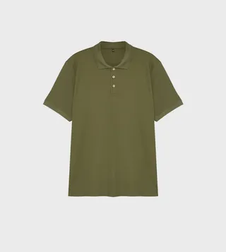 Solid Short Sleeves Polo T-Shirt