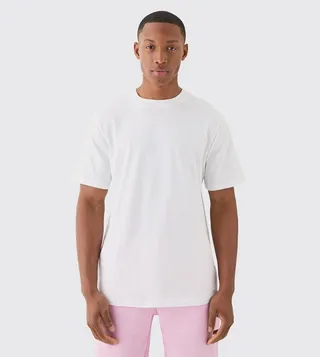 Solid Crew Neck T-Shirt
