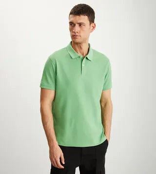Solid Short Sleeves Polo T-Shirt
