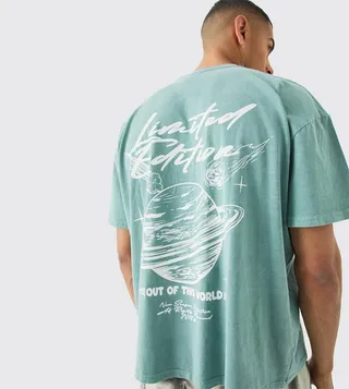 Overdye Space Oversized T-Shirt