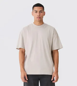 Crew Neck Heavyweight Oversized T-Shirt