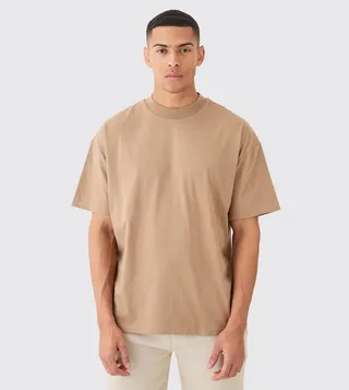Crew Neck Heavyweight Oversized T-Shirt