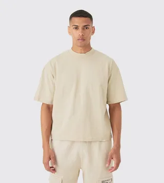 Crew Neck Heavyweight Oversized T-Shirt