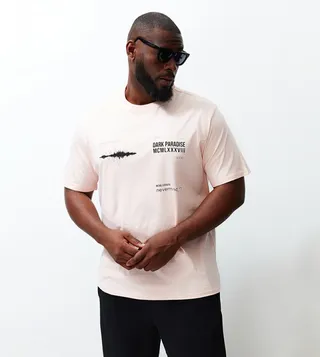 Plus & Tall Printed Short Sleeves T-Shirt