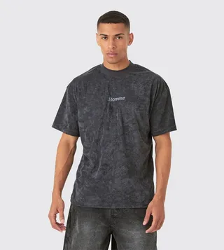 Toweling Homme Oversized T-Shirt