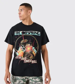 The Offspring Band Print T-Shirt