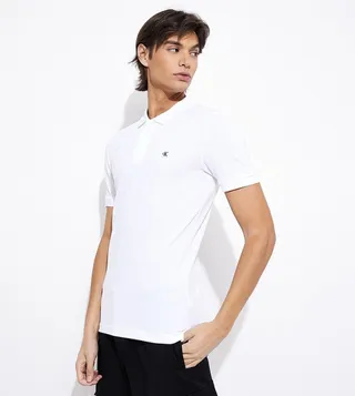 Logo Detail Short Sleeves Polo T-Shirt