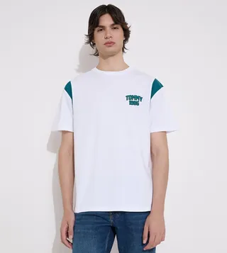 Monotype Embroidered Crew Neck T-Shirt
