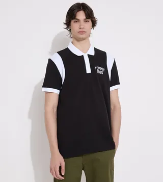Monotype Embroidered Polo T-Shirt