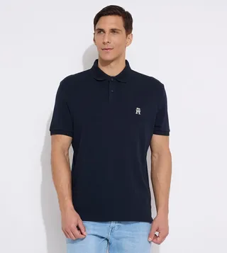 Logo Embroidered Polo T-Shirt