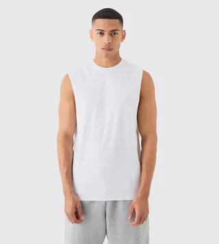 Basic Drop Armhole Tank Top