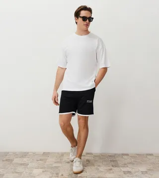 Back Printed Crew Neck T-Shirt