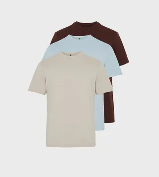 Pack of 3 Solid Short Sleeves T-Shirts