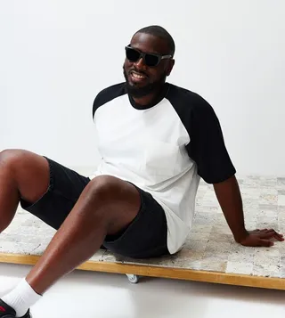 Color Block Short Sleeves T-Shirt
