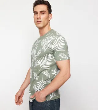 Printed Crew Neck T-Shirt