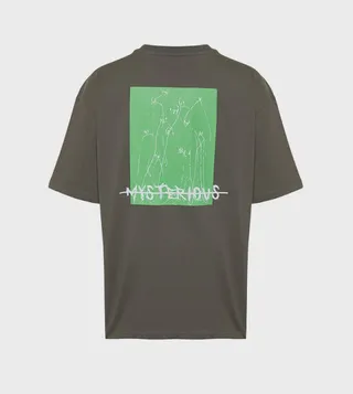 Back Printed Crew Neck T-Shirt