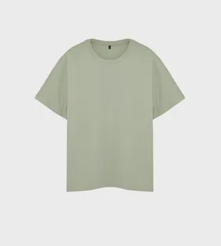 Plus & Tall Solid Crew Neck T-Shirt