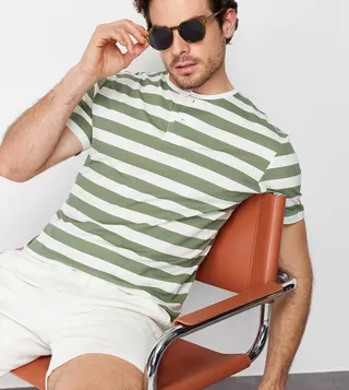 Striped Short Sleeves T-Shirt