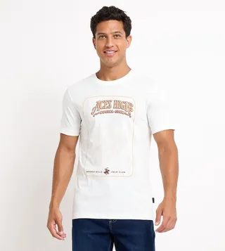 Logo Embroidered Short Sleeves T-Shirt