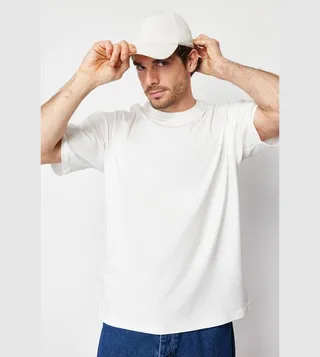 Solid Short Sleeves Oversized T-Shirt