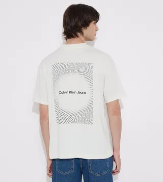 Back Printed Crew Neck T-Shirt