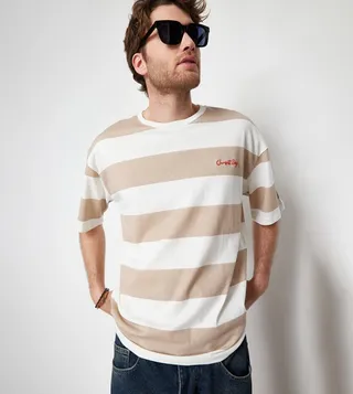 Striped Oversized T-Shirt