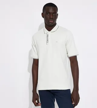 Logo Embroidered Short Sleeves Polo T-Shirt