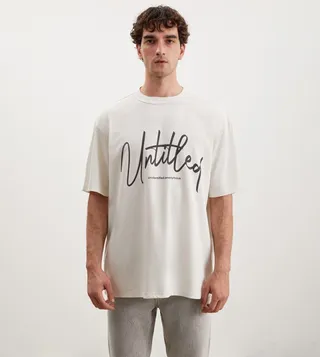 Printed Short Sleeves Oversized T-Shirt