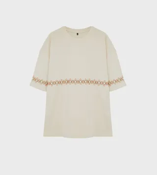 Embroidered Short Sleeves T-Shirt