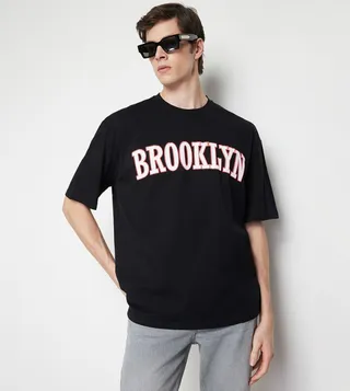 Brooklyn Printed Short Sleeves T-Shirt