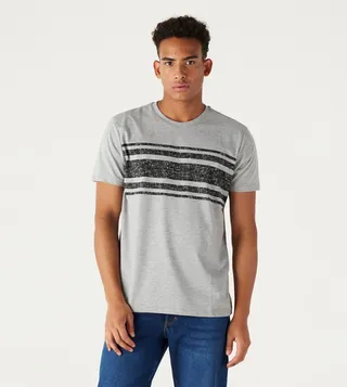 Striped Crewneck T-Shirt