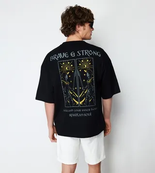 Mystical Printed Short Sleeves T-Shirt