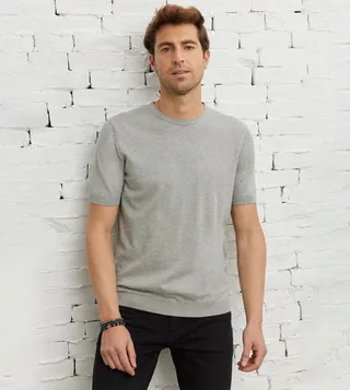 Solid Crewneck T-Shirt