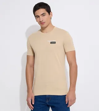 Logo Printed Crew Neck T-Shirt
