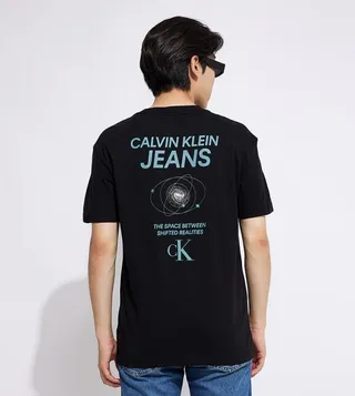 Back Printed Crew Neck T-Shirt