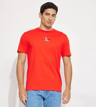 Long Printed Short Sleeves T-Shirt