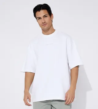 CLASSIC Logo Embroidered Oversized T-Shirt