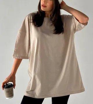 Solid Oversized T-Shirt